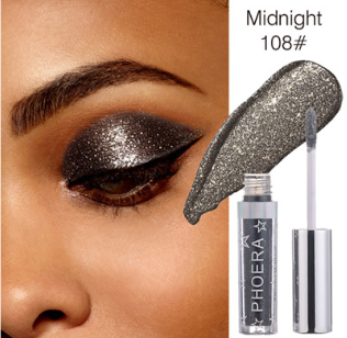 PHOERA Liquid eyeshadow Midnight color