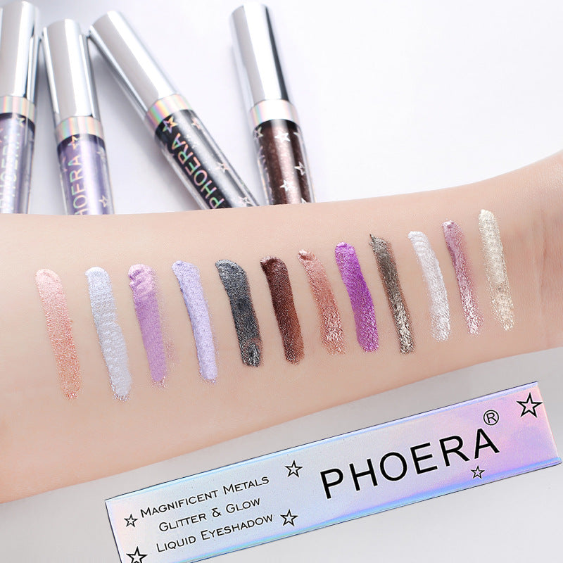 PHOERA's Glitter & Glow Liquid Eyeshadow.