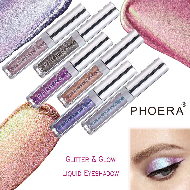 PHOERA's Glitter & Glow Liquid Eyeshadow