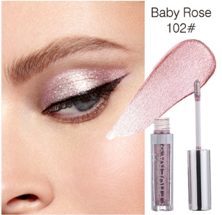 PHOERA Liquid eyeshadow baby Rose color