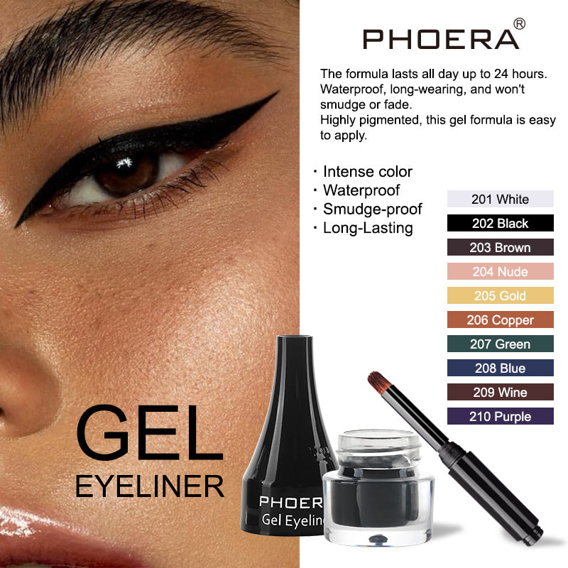 PHOERA 24 Hr. GEL Eyeliner