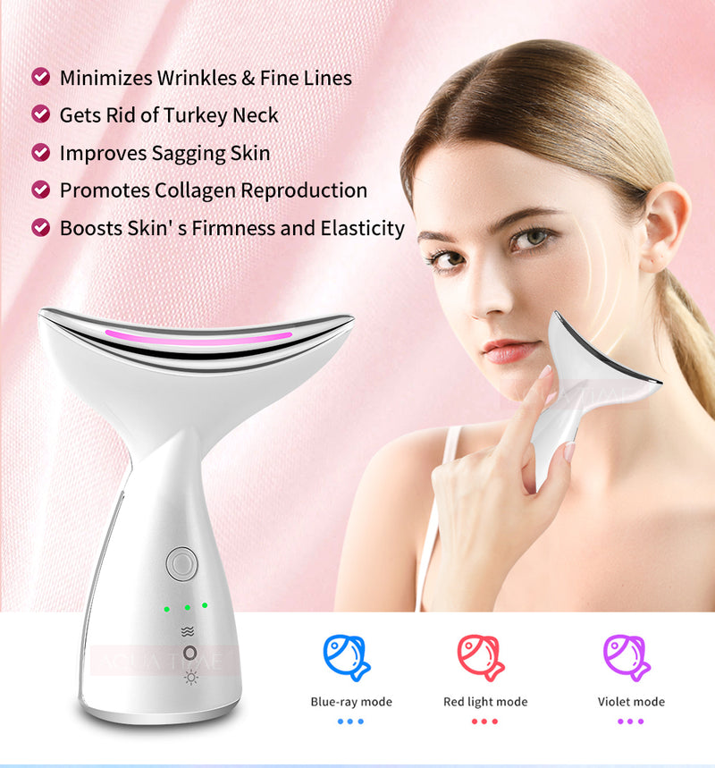 Microcurrent Neck Face Beauty Device