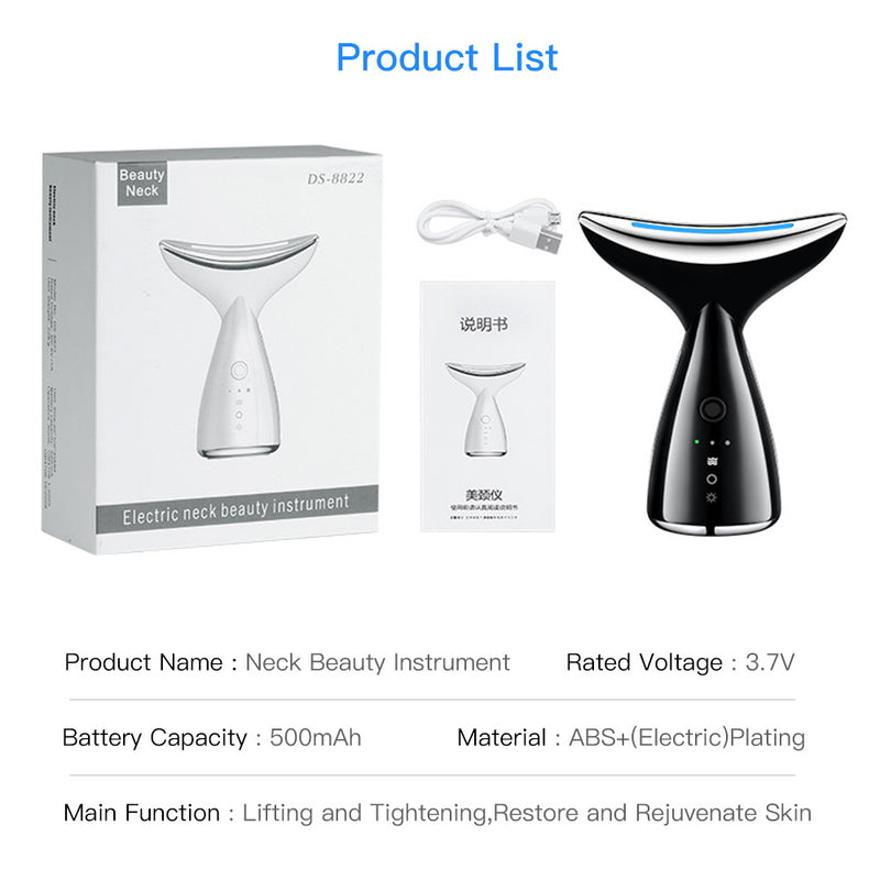 Microcurrent Neck Face Beauty Device