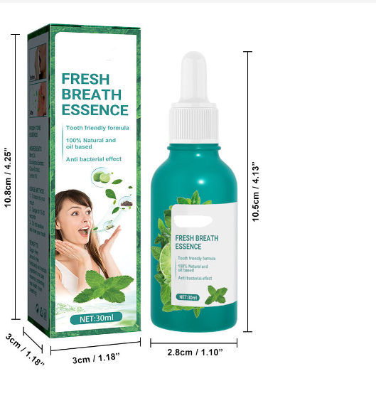 Fresh Breath Essence – Eliminate Oral Odor with Breath Clean