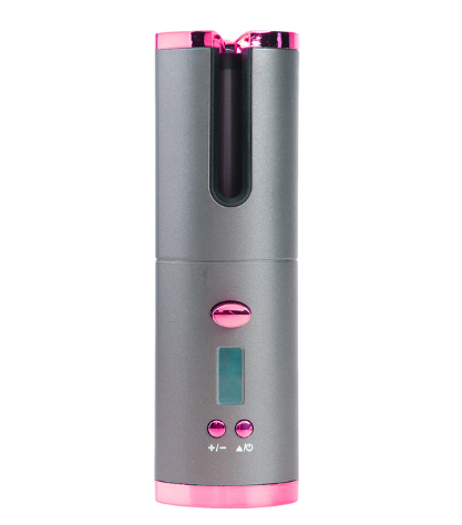 Rechargeable Automatic Hair Curler with LCD Display 