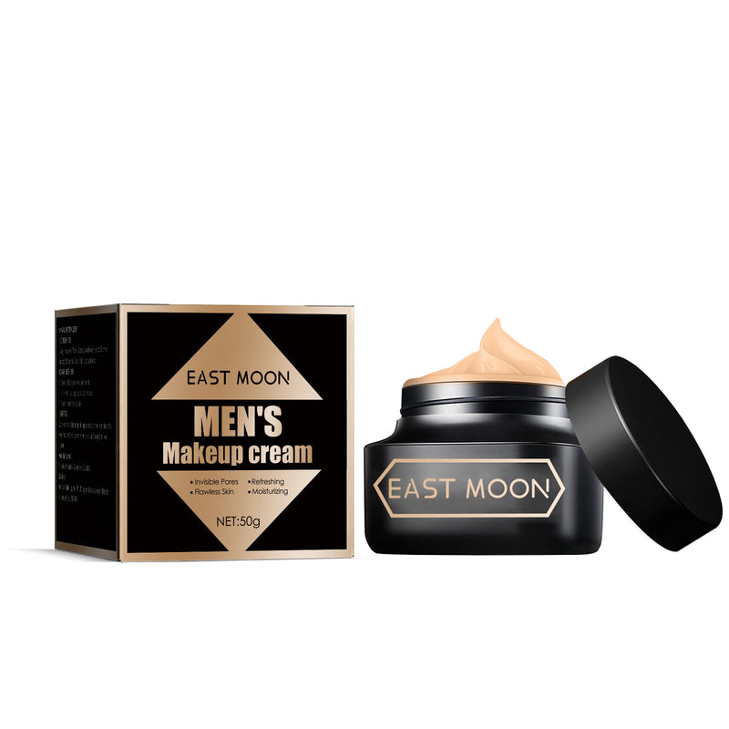 East Moon Men Makeup Cream 50g,Concealer and Brighten Skin